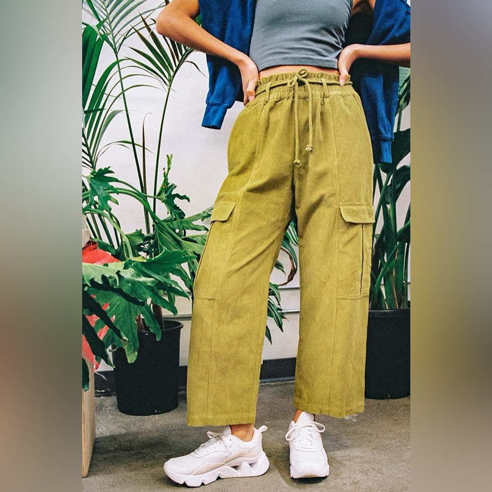 Back Beat Co. Organic Cotton Corduroy Cargo Pants
